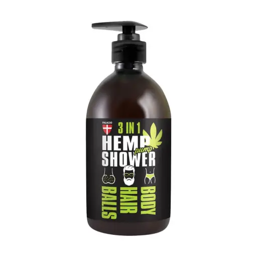 Palacio Pump Hemp Shower 3-in-1 Gel for Men (500ml) 